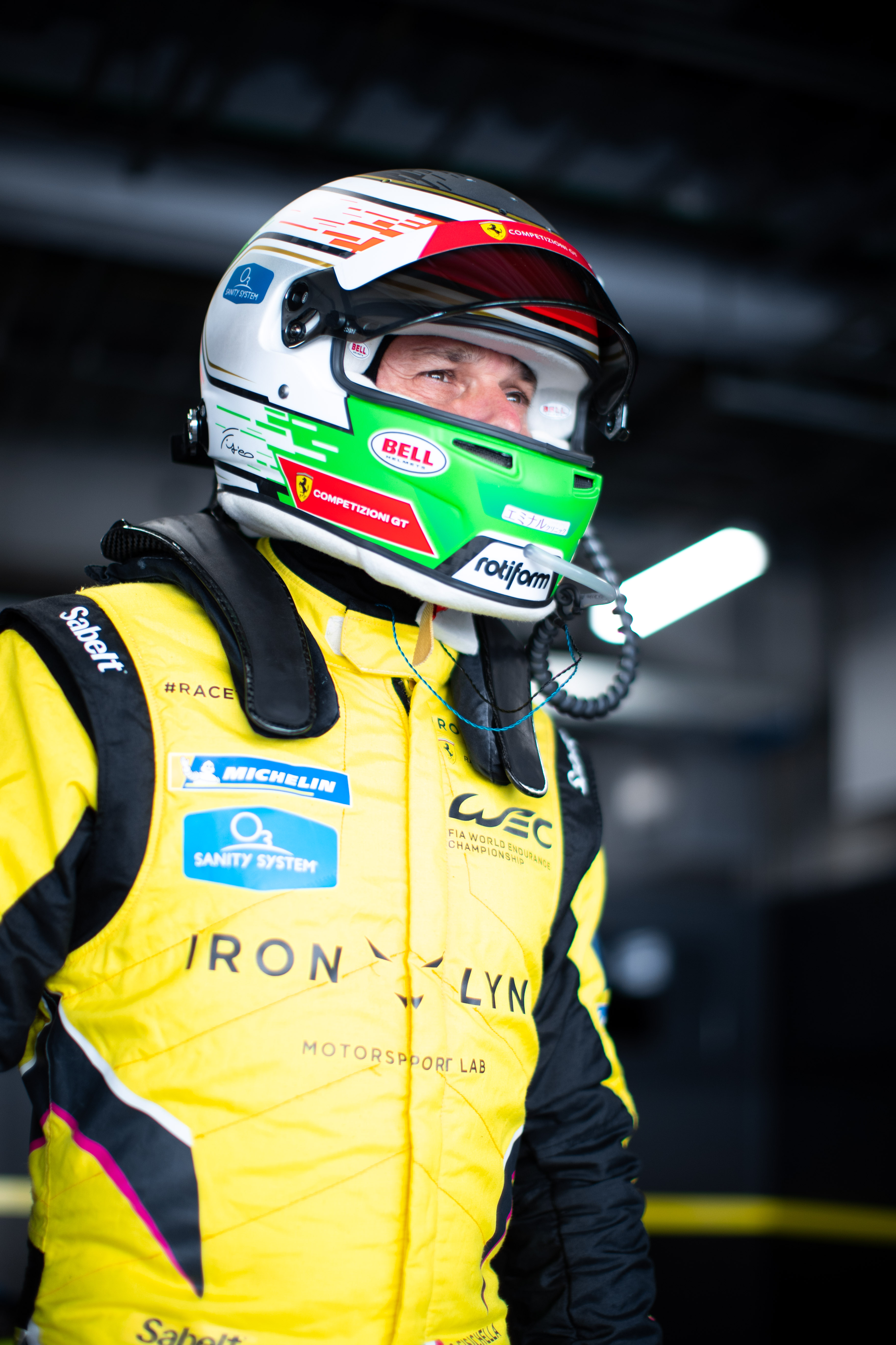 Giancarlo Fisichella sponsor di Sanyty