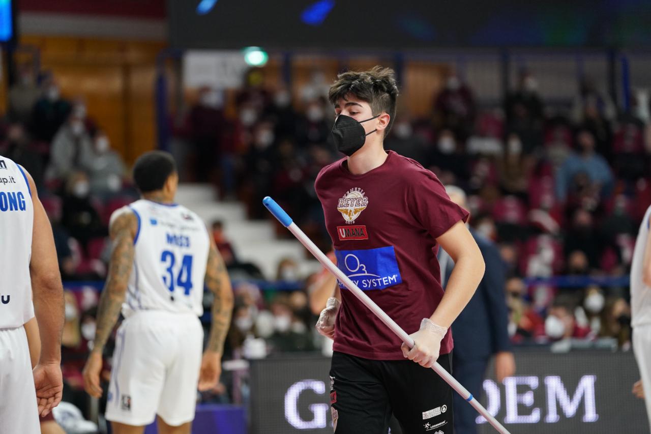 Reyer Venezia con logo Sanity System